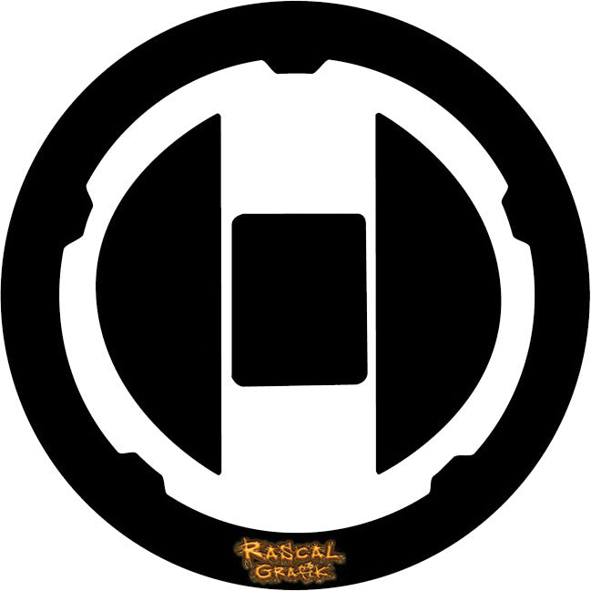 RASCAL GRAFIK Gas Cap Prot Suz Suzuki Univ Black RA36724