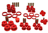 Energy Suspension 84-01 Jeep Cherokee/Wagoneer/Comanche Red Hyper-Flex Master Bushing Set 2.18105R