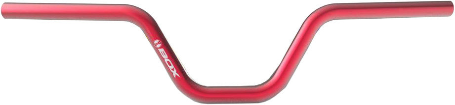 BOX Triple Taper 4.5" Handlebar Red 23.5" Width 238 Grams BX-HB13T4X23-RD