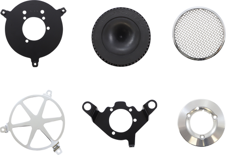 COBRA Air Filter - Spoke - Chrome 606-0102-04-SB
