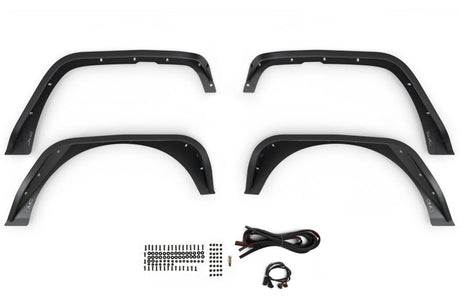 DV8 Offroad 07-18 Jeep Wrangler JK Slim Fender Flares FDJK-07