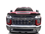 AVS 20-22 Chevrolet Silverado 2500 / 3500 HD Bugflector II High Profile Hood Shield - Smoke 25711
