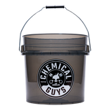 Chemical Guys Heavy Duty Detailing Bucket Smoked Black (4.5 Gal) ACC108