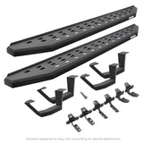 Go Rhino 2022 Toyota Tundra CrwMx Kit w/RB20 Running Board + Brkts + 4 RB20 Drop Steps - Bedlnr Coat 6944368720T