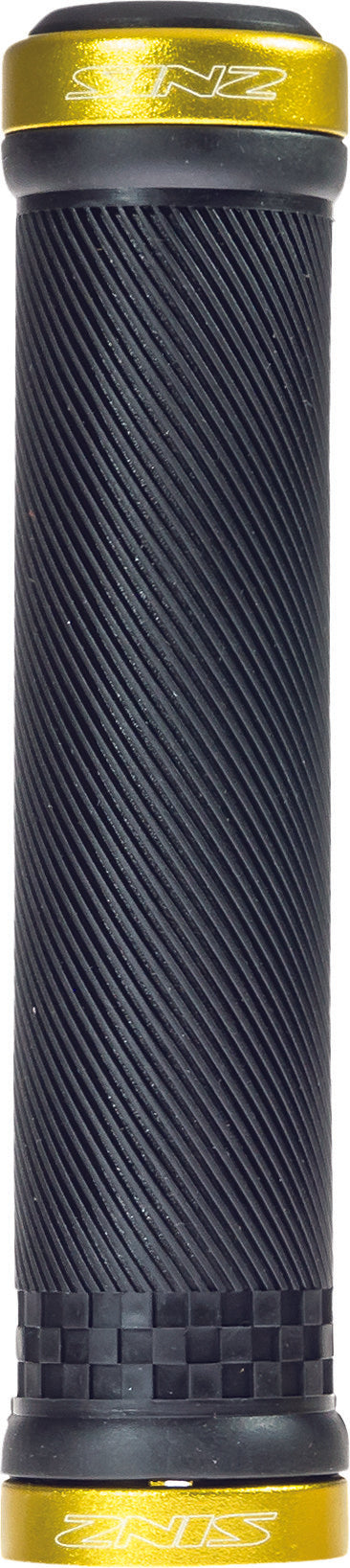 SINZ Lock-On Grips Black/Gold 100mm 214004