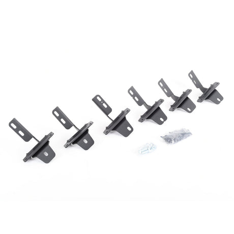 Go Rhino 2021+ Ford Bronco Brackets for RB Running Boards Textured Black 6941295