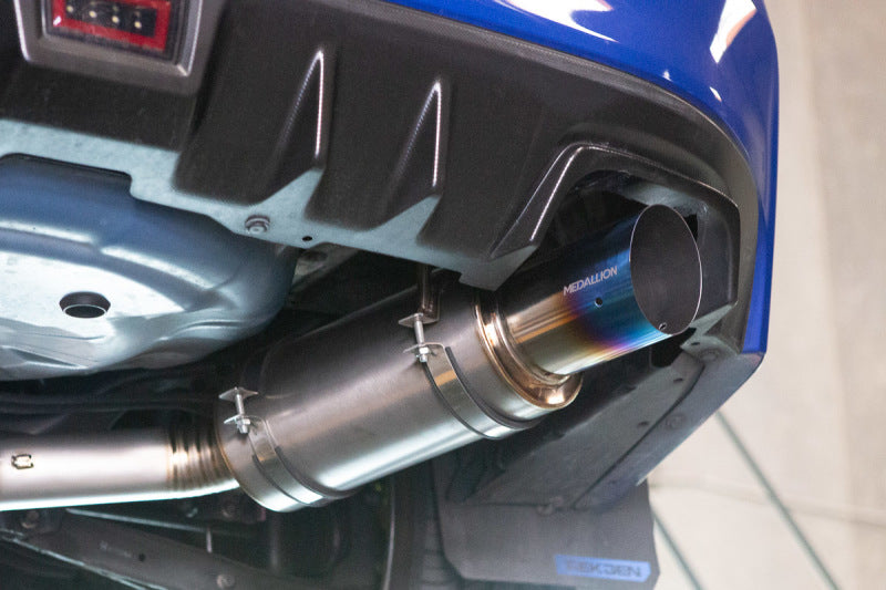 Revel 15-21 WRX/STi 11-14 WRX STi 08-14 WRX Ultra Ti Titanium Single Exit Catback Exhaust T60188R