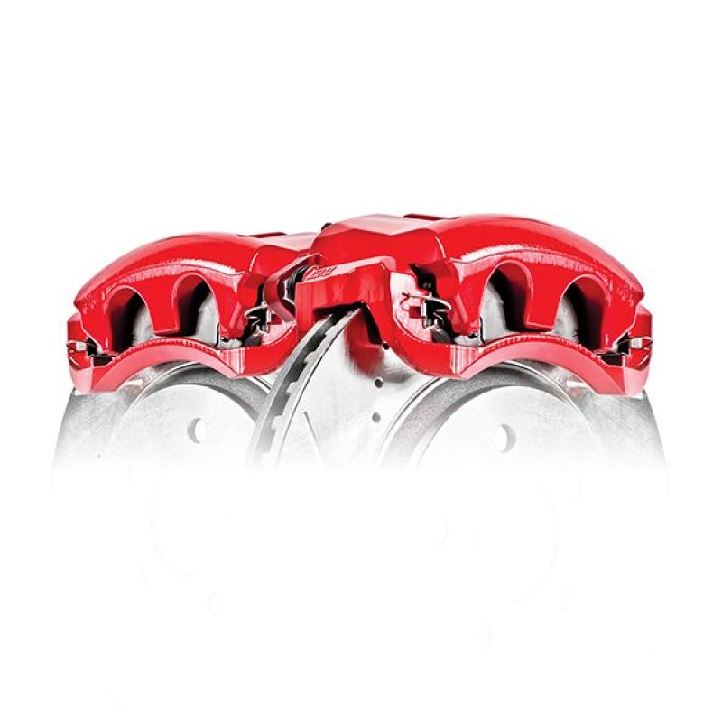 Power Stop 14-19 Infiniti Q50 Front Red Calipers - Pair S7146