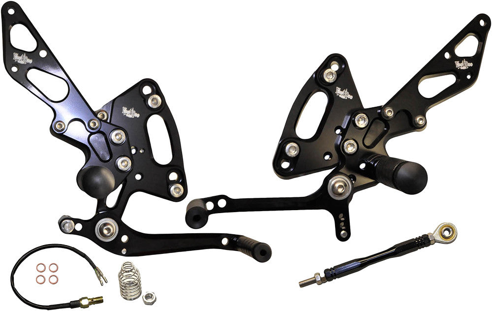 VOODOO Billet Rear Set Black VRD1338