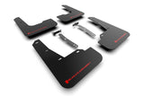 Rally Armor 2022 Hyundai Elantra N & N Line Black UR Mud Flap w/ Red Logo MF79-UR-BLK-RD