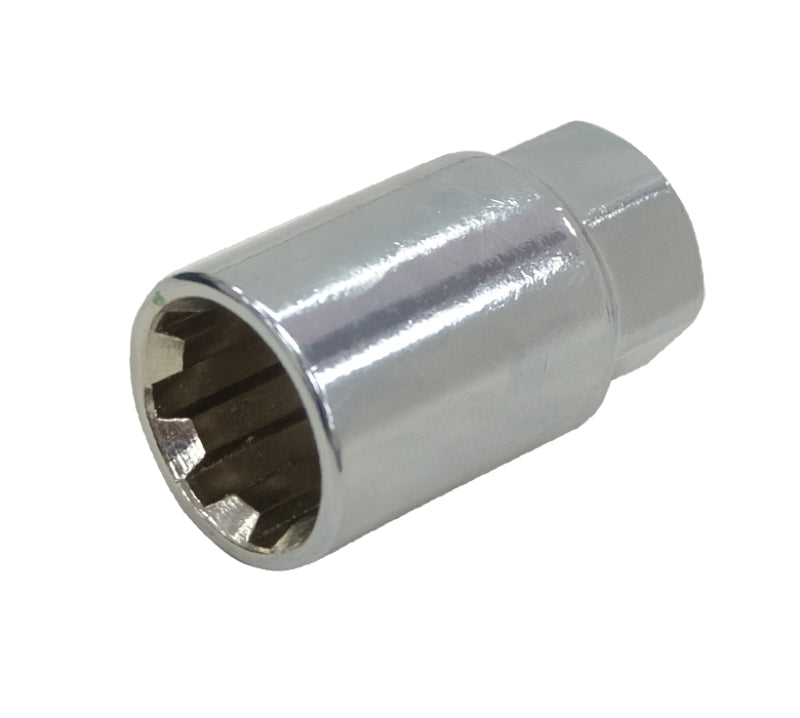 NRG Lug Nut Lock Key Socket Black - For Use w/ LN-LS700 Style Lug Nuts LN-KLS700