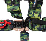 NRG SFI 16.1 5pt 3in. Seat Belt Harness/ Latch Link - Camo SBH-5PCCAMO-620