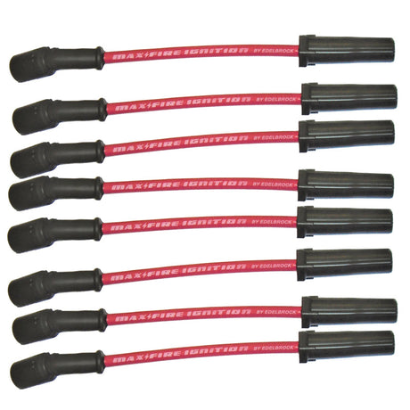 Edelbrock Spark Plug Wire Set GM LS Engines Heat Shields w/o Red Wire (Set of 8) 22717