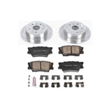 Power Stop 13-18 Lexus ES300h Rear Z23 Evolution Sport Brake Kit K6520