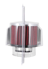 K&N 1.5in Flange ID x 3in OD x 2.5in Height Clamp On Crankcase Vent Filter 62-1514