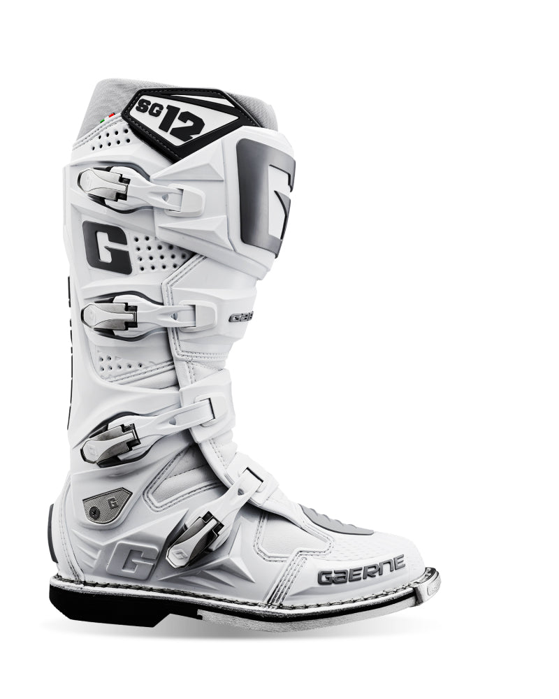 Gaerne SG12 Boot White Size - 11 2174-074-11