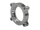 aFe 11-14 Ford Mustang/ 11-14 Ford F-150 V6 3.7L Silver Bullet Throttle Body Spacer - Silver 46-33016