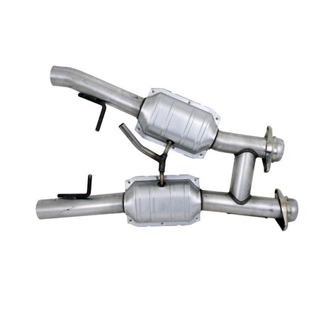 BBK 94-95 Mustang 5.0 High Flow H Pipe With Catalytic Converters - 2-1/2 1563