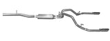 Gibson 15-18 Chevrolet Silverado 1500 LS 5.3L 3in/2.25in Cat-Back Dual Split Exhaust - Aluminized 5657