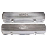 Edelbrock Valve Cover Classic Series Pontiac 1962-1979 301-455 CI V8 Polshed 4130