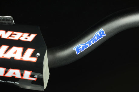 Renthal 09-12 KTM SX/ SX-F/ 06-13 Suz RM/ RMZ/ 18-21 Yamaha YZ-F Fatbar - Black 672-01-BK