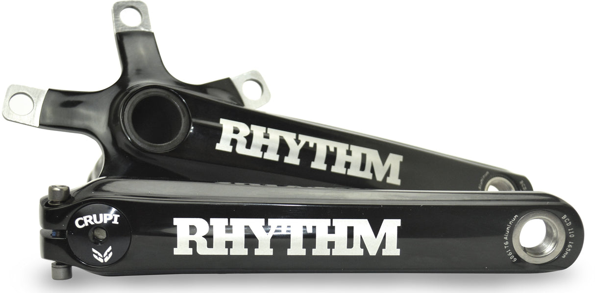 CRUPI Expert 2-Piece Alloy Crank Set Black 145mm 20246