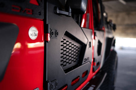 DV8 Offroad 18-22 Jeep Wrangler JL/JT Spec Series Half Doors - Front Set HDJL-02F