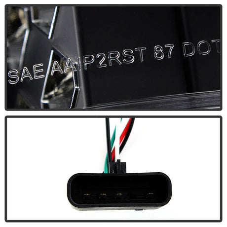 Spyder Chevy C/K Series 1500 88-98/Blazer 92-94 LED Tail Lights Blk ALT-YD-CCK88-LED-BK 5001351