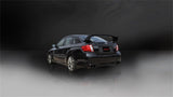 Corsa 11-13 Subaru Impreza Sedan STI 2.5L Turbo Manual Black Sport Cat-Back Exhaust 14863BLK