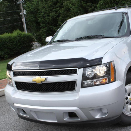 AVS 11-14 Hyundai Sonata Aeroskin Low Profile Acrylic Hood Shield - Smoke 320034