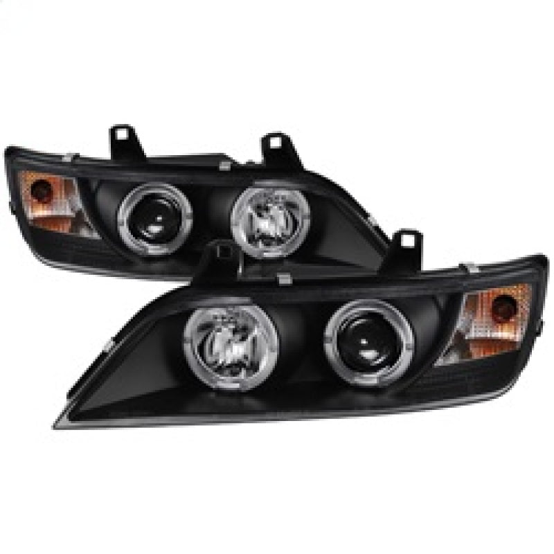 Spyder BMW Z3 96-02 Projector Headlights LED Halo Black High H1 Low H1 PRO-YD-BMWZ396-HL-BK 5009081