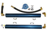 BBK 86-93 Mustang 5.0 High Flow Billet Aluminum Fuel Rail Kit 5010