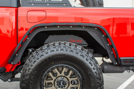 DV8 Offroad 201+ Jeep Gladiator Rear Inner Fenders - Black INFEND-04RB