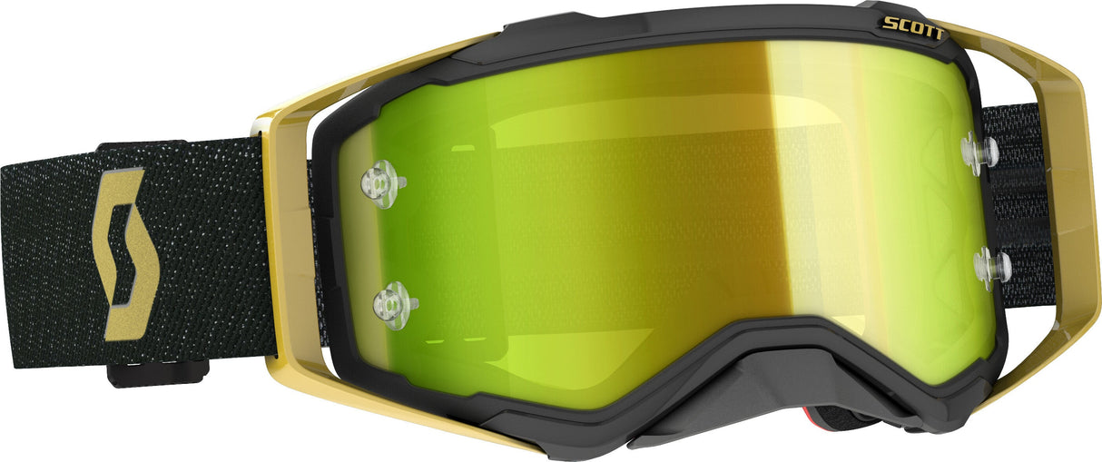SCOTT Prospect Goggle Black/Gold Yellow Chrome Works Lens 272821-1236289