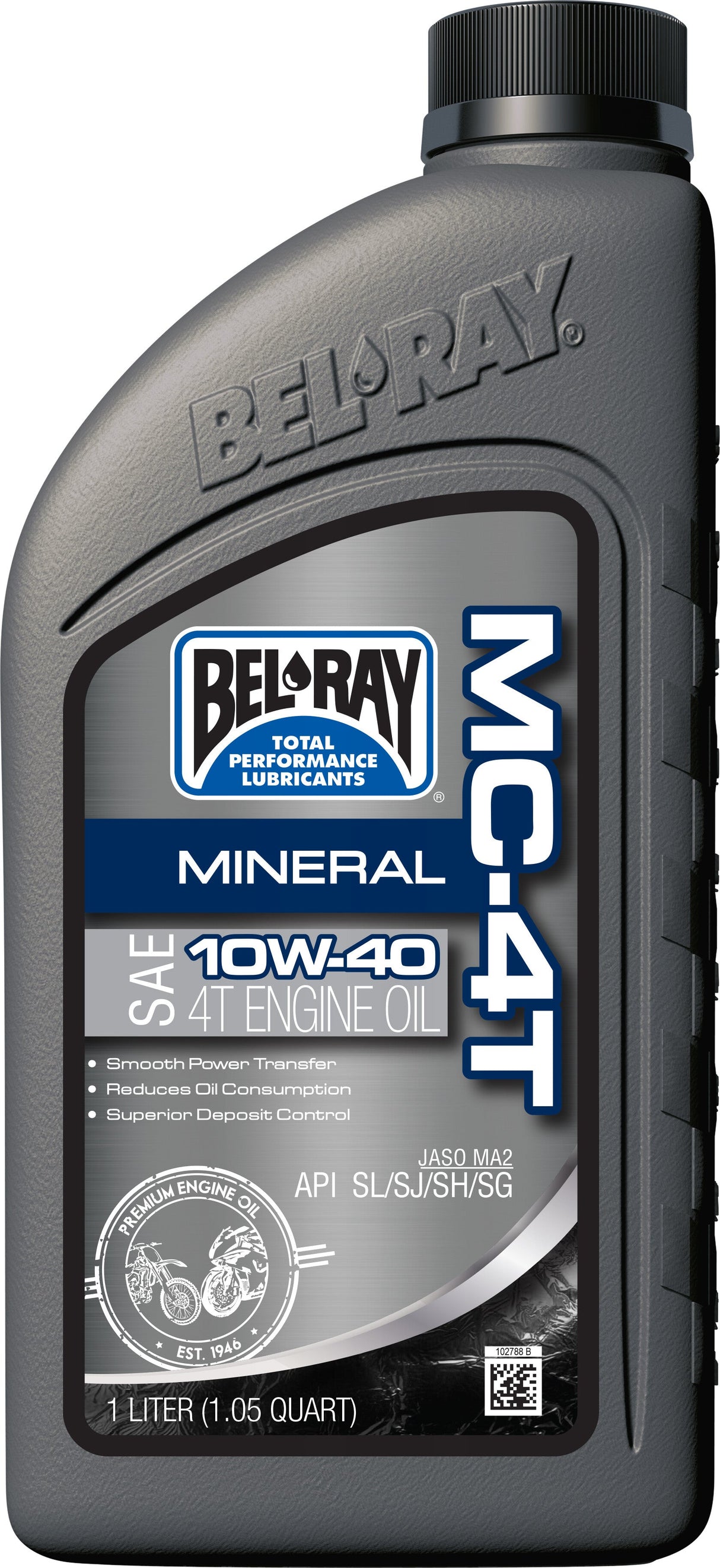 BEL-RAY Mc-4t Mineral 20w-50 1l 12/Case 99405-BT1LA