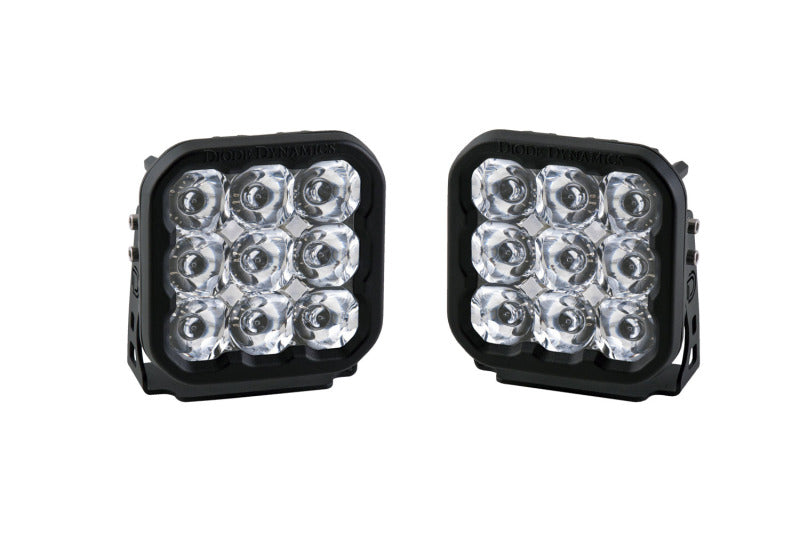 Diode Dynamics SS5 LED Pod Sport - White Spot (Pair) DD6768P