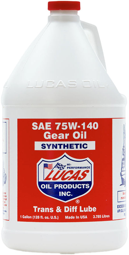 LUCASLucas Syn 75w-140 Trans 5 Gal10123