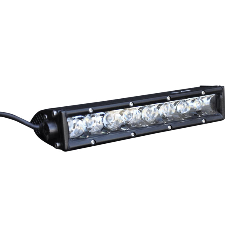 DV8 Offroad SL 8 Slim 10in Light Bar Slim 50W Spot 5W CREE LED - Black BS10E50W5W