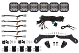 Diode Dynamics 17-20 Ford Raptor SS5 Grille CrossLink Lightbar Kit - Pro White Combo DD7337