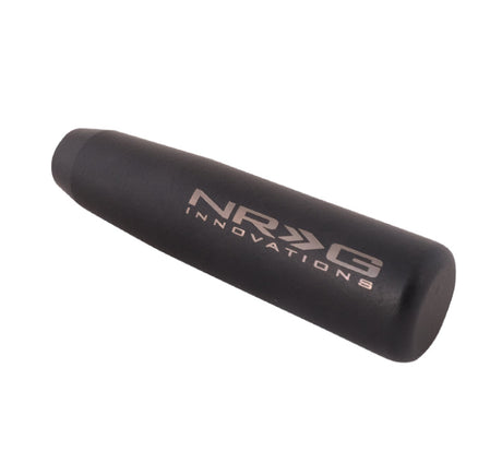 NRG Universal Short Shifter Knob - 5in. Length / Heavy Weight 1.27Lbs. - Black Wrinkle Finish SK-480BK