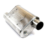 BBK VariTune Adjustable Performance Muffler 2-1/2 Offset/Offset Stainless Steel 31015