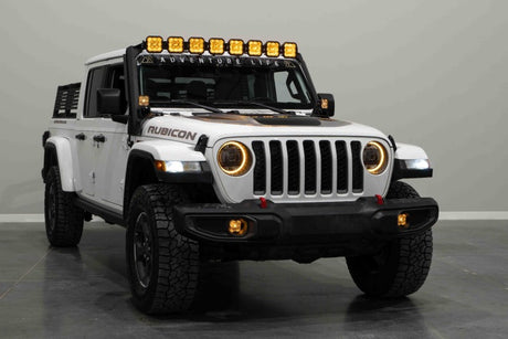 Diode Dynamics Jeep JL SS5 Pro CrossLink Windshield - White Combo Lightbar Kit DD7262