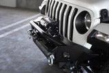 DV8 Offroad 18-23 Jeep Wrangler JL / 20-23 Jeep Gladiator JT FS-7 Mid-Width Winch Front Bumper FBJL-07