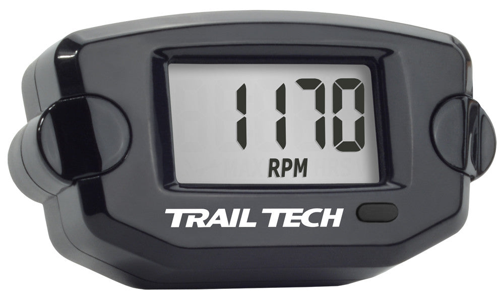TRAIL TECH Tto Tach Hour Meter Black 742-A00