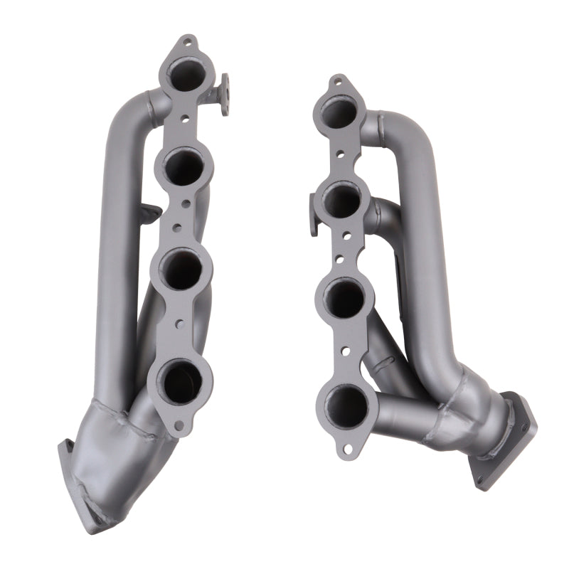 BBK 99-04 GM Truck SUV 4.8 5.3 Shorty Tuned Length Exhaust Headers - 1-3/4 Titanium Ceramic 4005