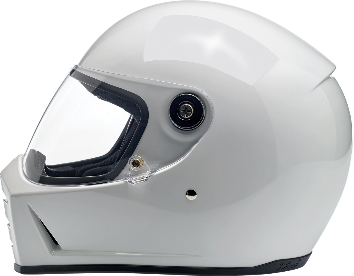 BILTWELL Lane Splitter Helmet - Gloss White - XS 1004-104-101