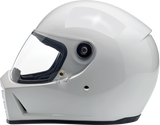 BILTWELL Lane Splitter Helmet - Gloss White - Medium 1004-104-103