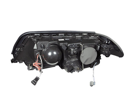 ANZO 1999-2001 BMW 3 Series E46 Projector Headlights w/ Halo Black (CCFL) 121261