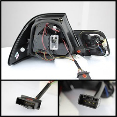 Spyder BMW E46 00-03 2Dr Coupe Light Bar LED Tail Lights Blk ALT-YD-BE4600-LBLED-BK 5073815