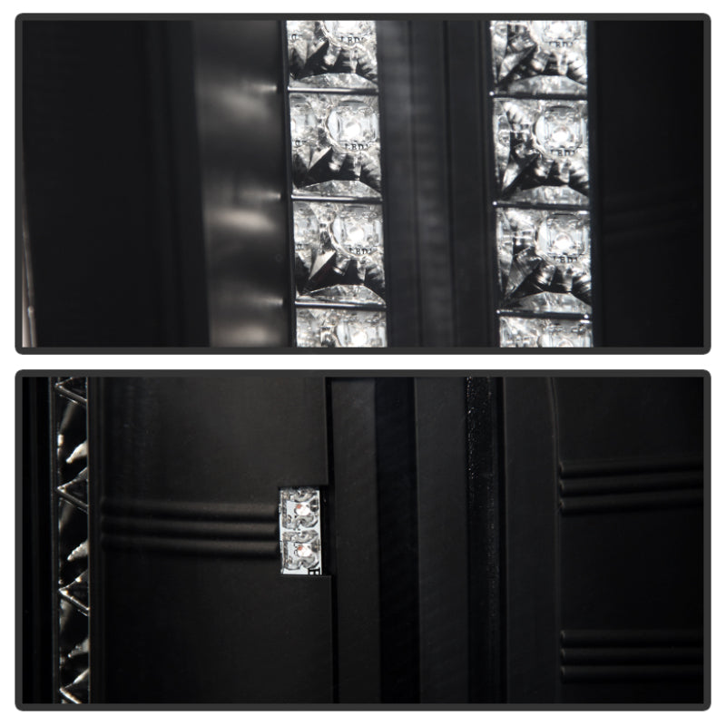 Spyder Chevy Silverado 07-13 LED Tail Lights Blk Smke ALT-YD-CS07-LED-BSM 5078032